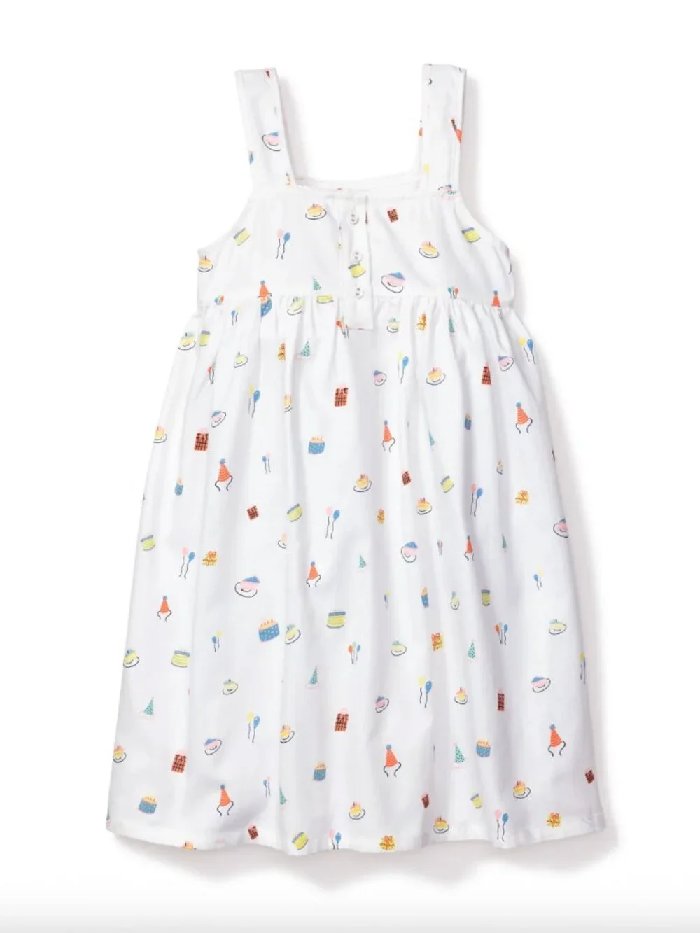 Petite Plume Twill Charlotte Nightgown Dress (Birthday Wishes) - Size 4